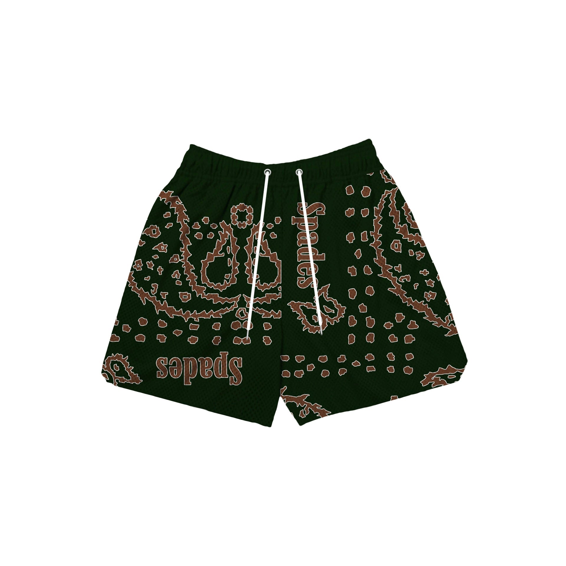 Spades  Bandana V2 Semi Step Mesh Shorts Green SPADES