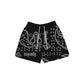 Spades  Bandana V2 Semi Step Mesh Shorts Black SPADES