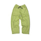 Spades Side Wide Raw Edge Avocado Pants SPADES