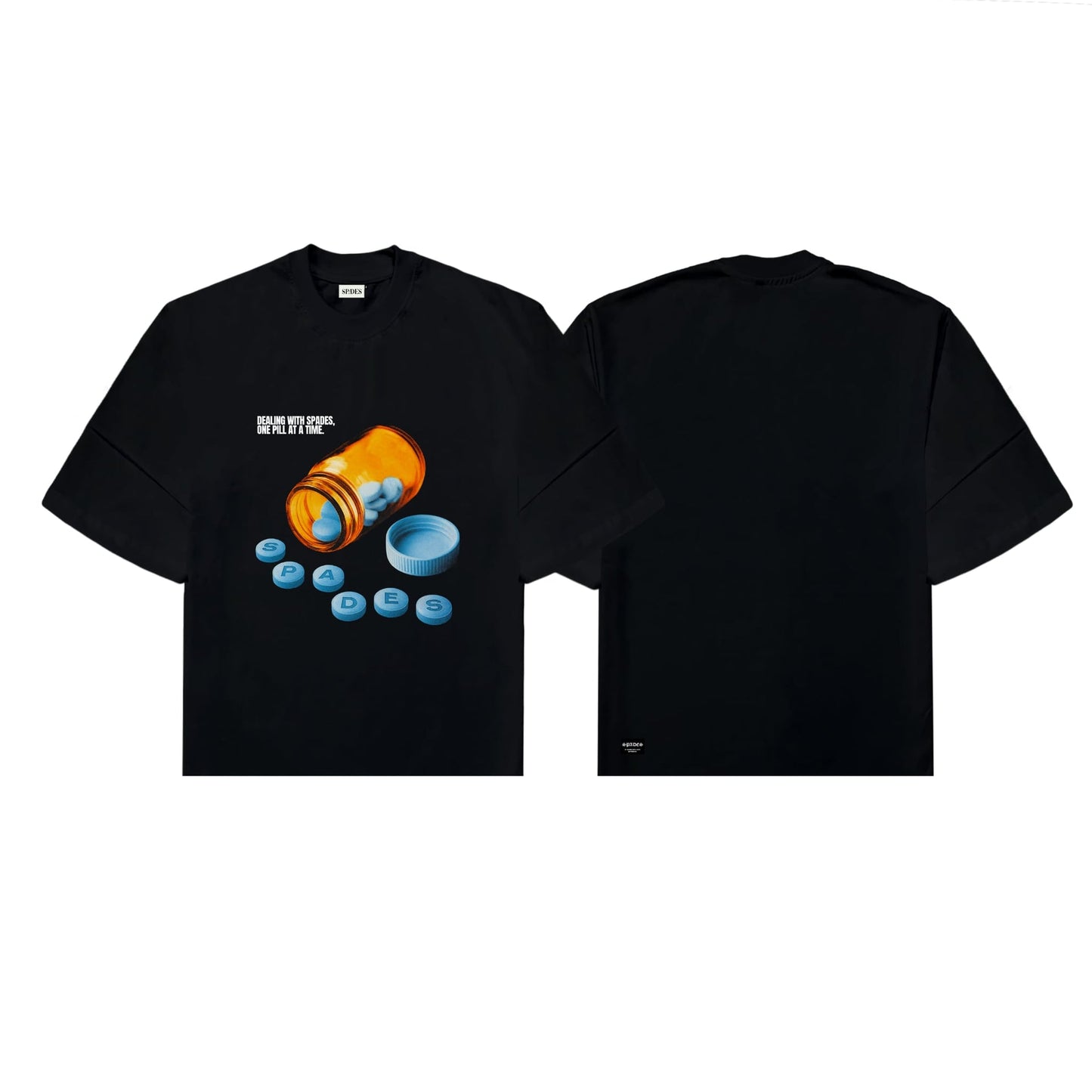 Spades Prescription Boxy Crop Tee SPADES