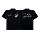 Spades Quarter Zip Polo Signature Black SPADES