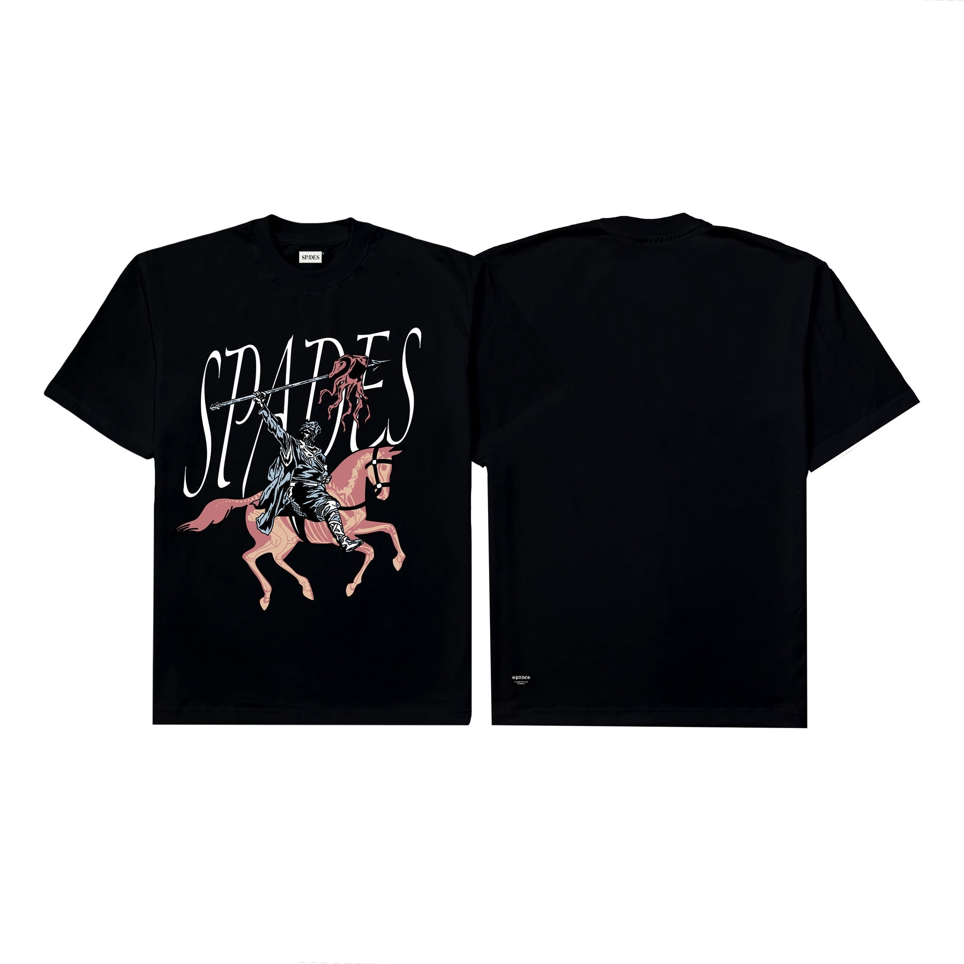 Spades Mythical Rider Black T-shirt SPADES
