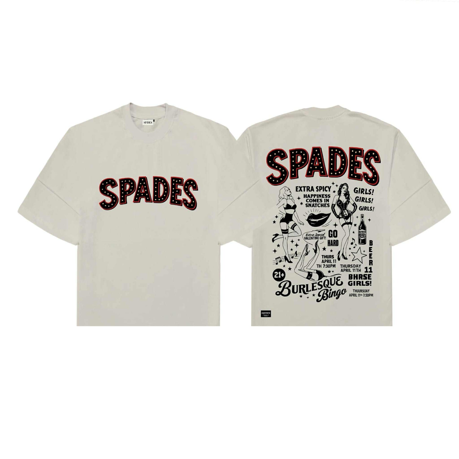 Spades Bingo Night Boxy Crop Tee SPADES