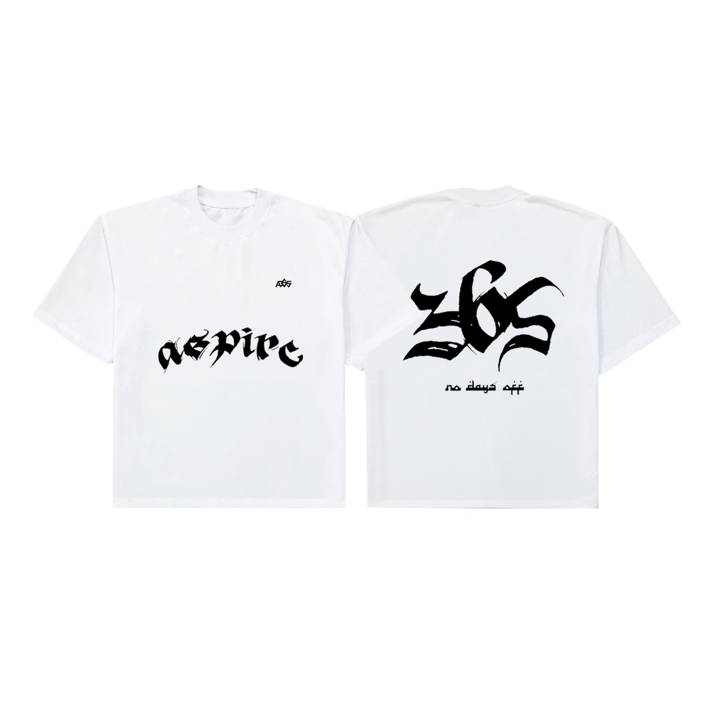 Aspire 365 Series 3 Activewear T-shirt White ASPIRE
