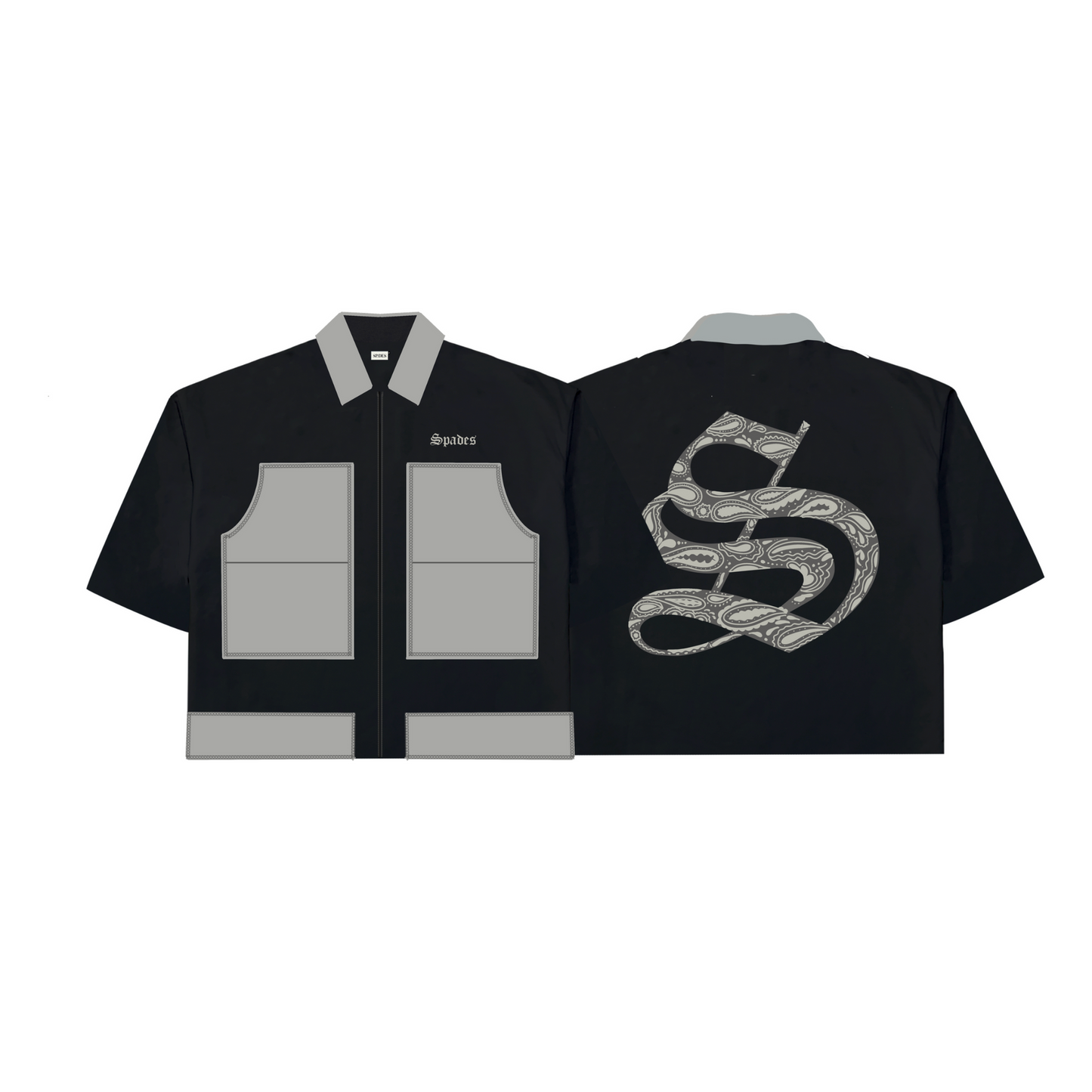 Syndicate Utility Boxy Crop Polo SPADES