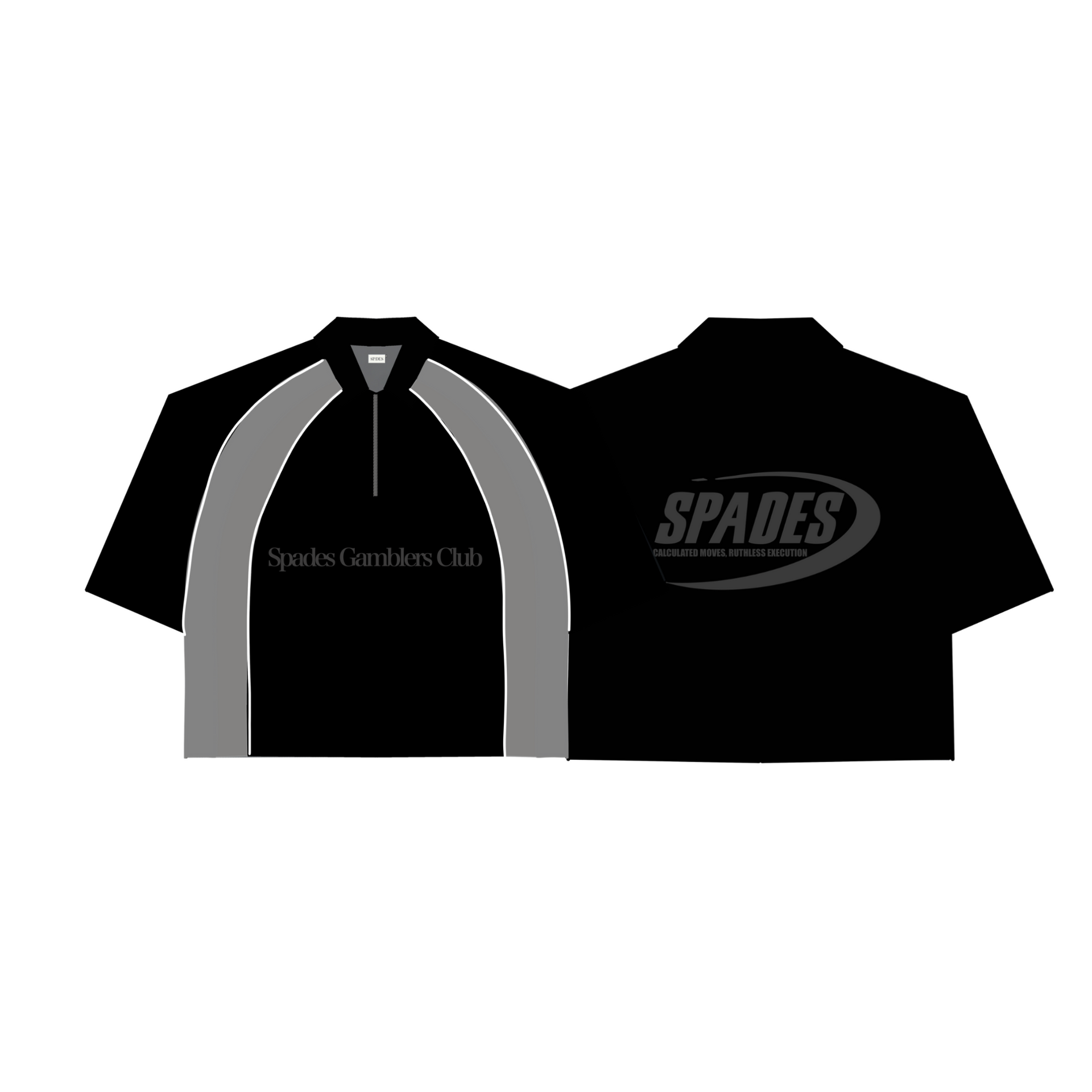 Ruthless Club Boxy Crop Polo SPADES