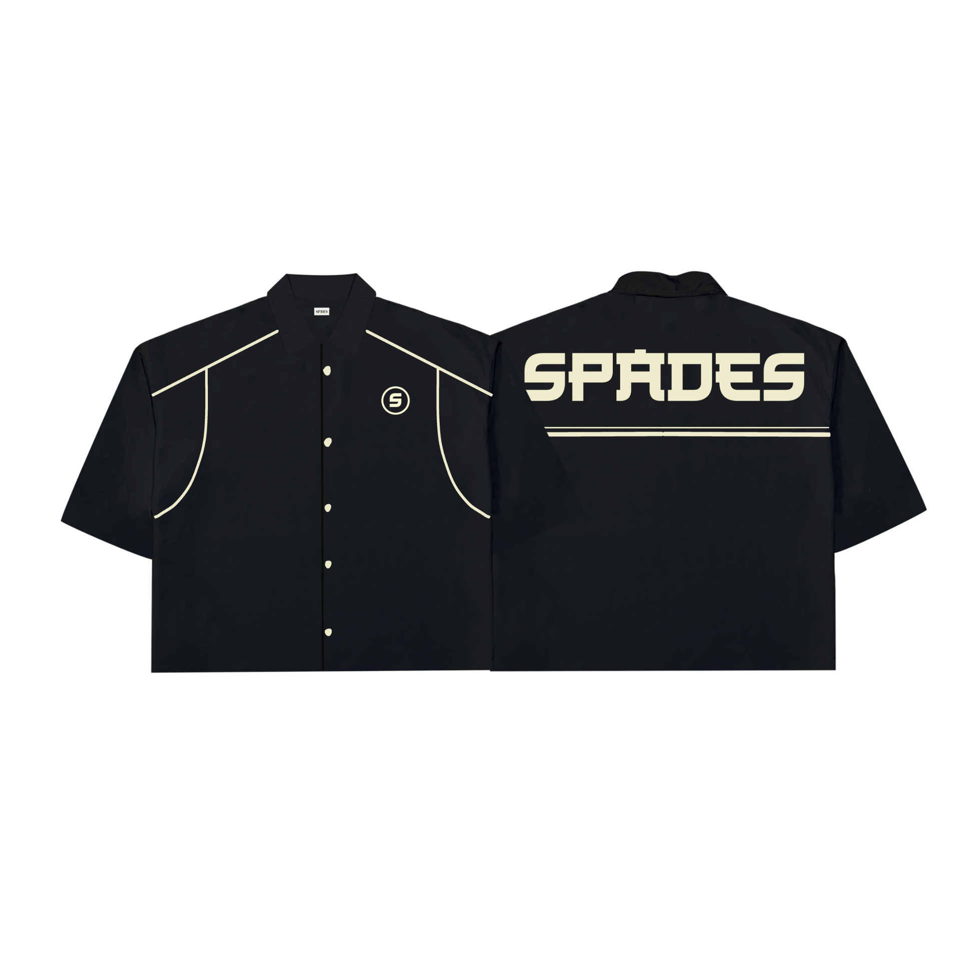 Panel Play Boxy Crop Polo SPADES