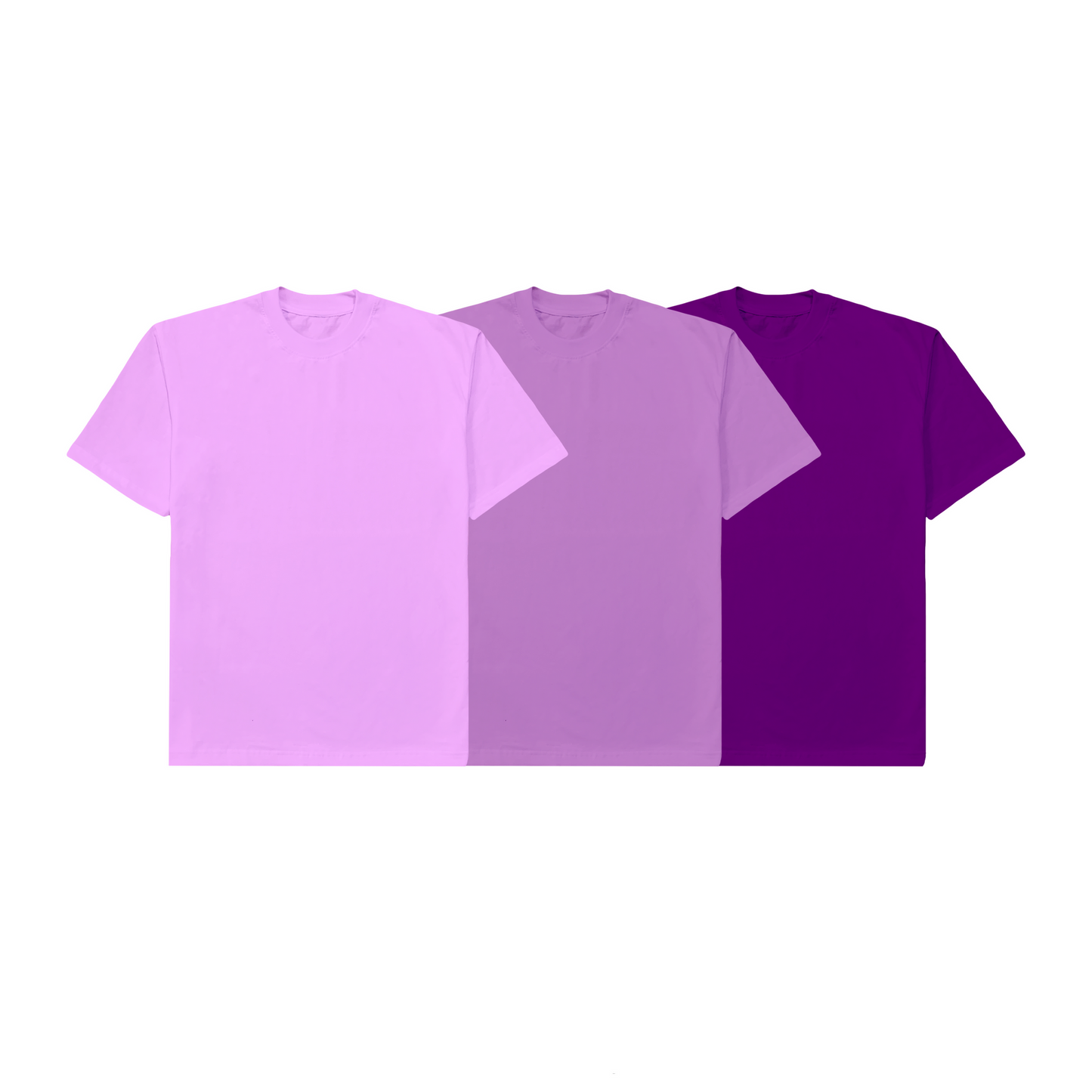 Spades Plain Oversized - Violet, Lavander, Baby Pink SPADES