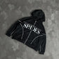Spades Triple Lucky Boxy Crop Hoodie SPADES