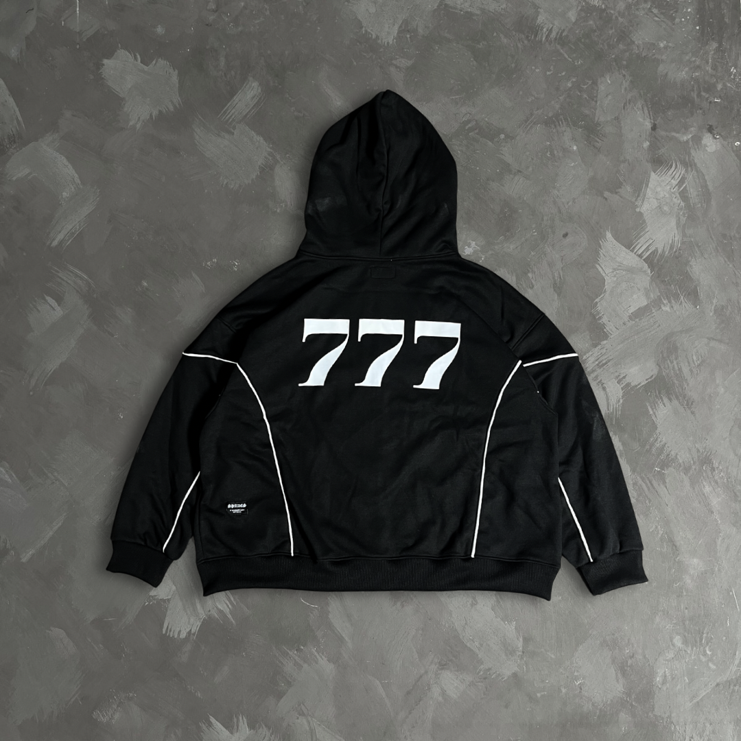 Spades Triple Lucky Boxy Crop Hoodie SPADES
