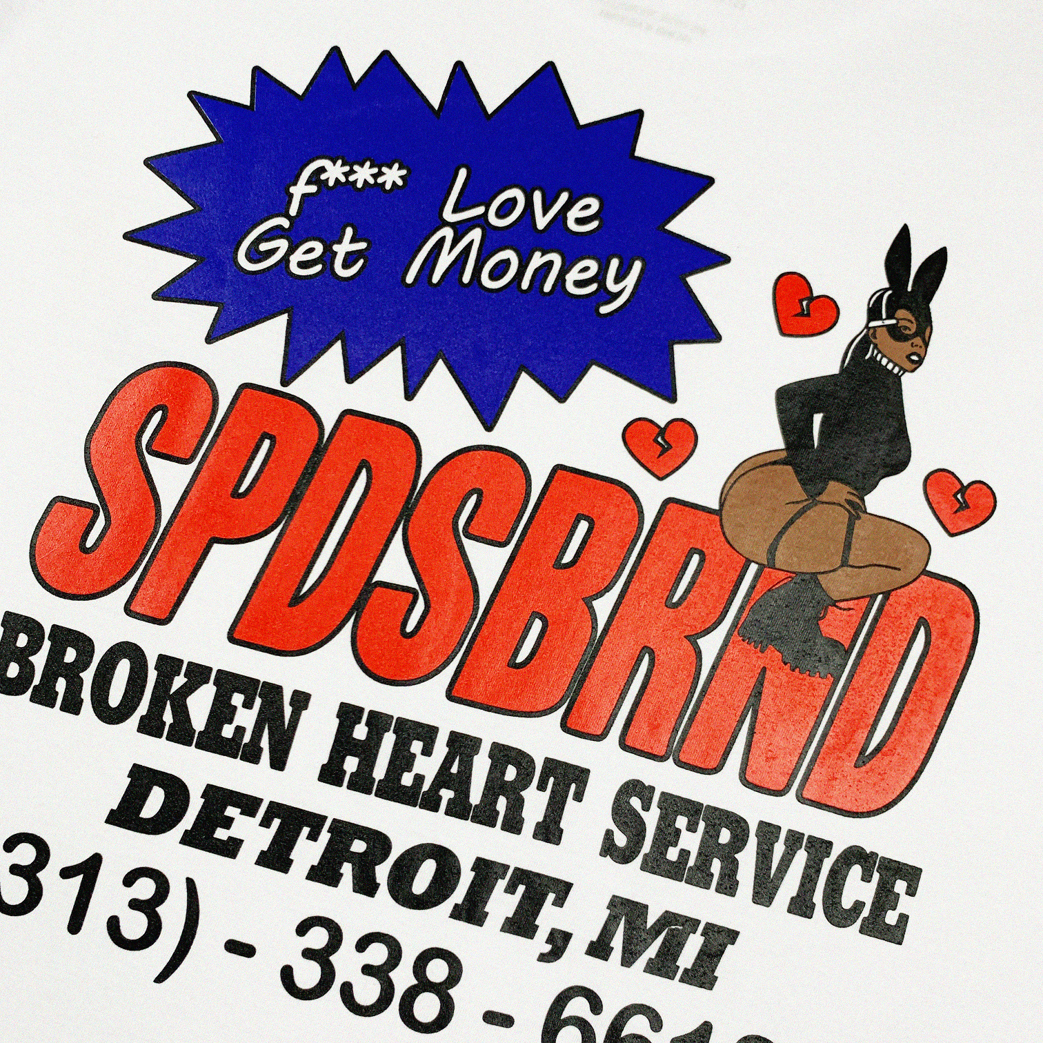 Spades F*** Love Get Money SPADES