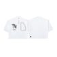 Velcro Apex  Polo Boxy Crop White SPADES