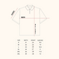 Velcro Apex  Polo Boxy Crop White SPADES