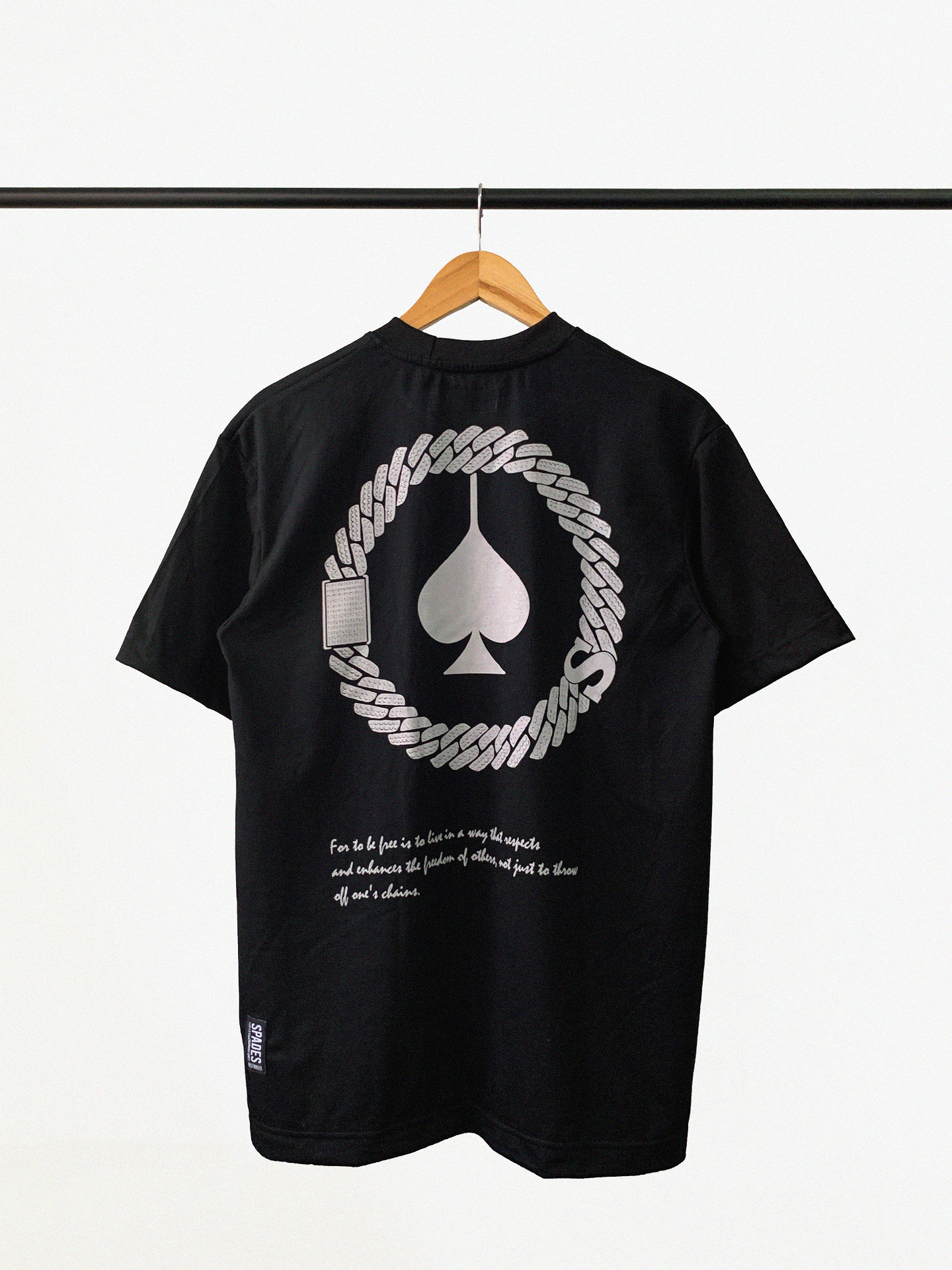 Spades Chains of Spades Black SPADES