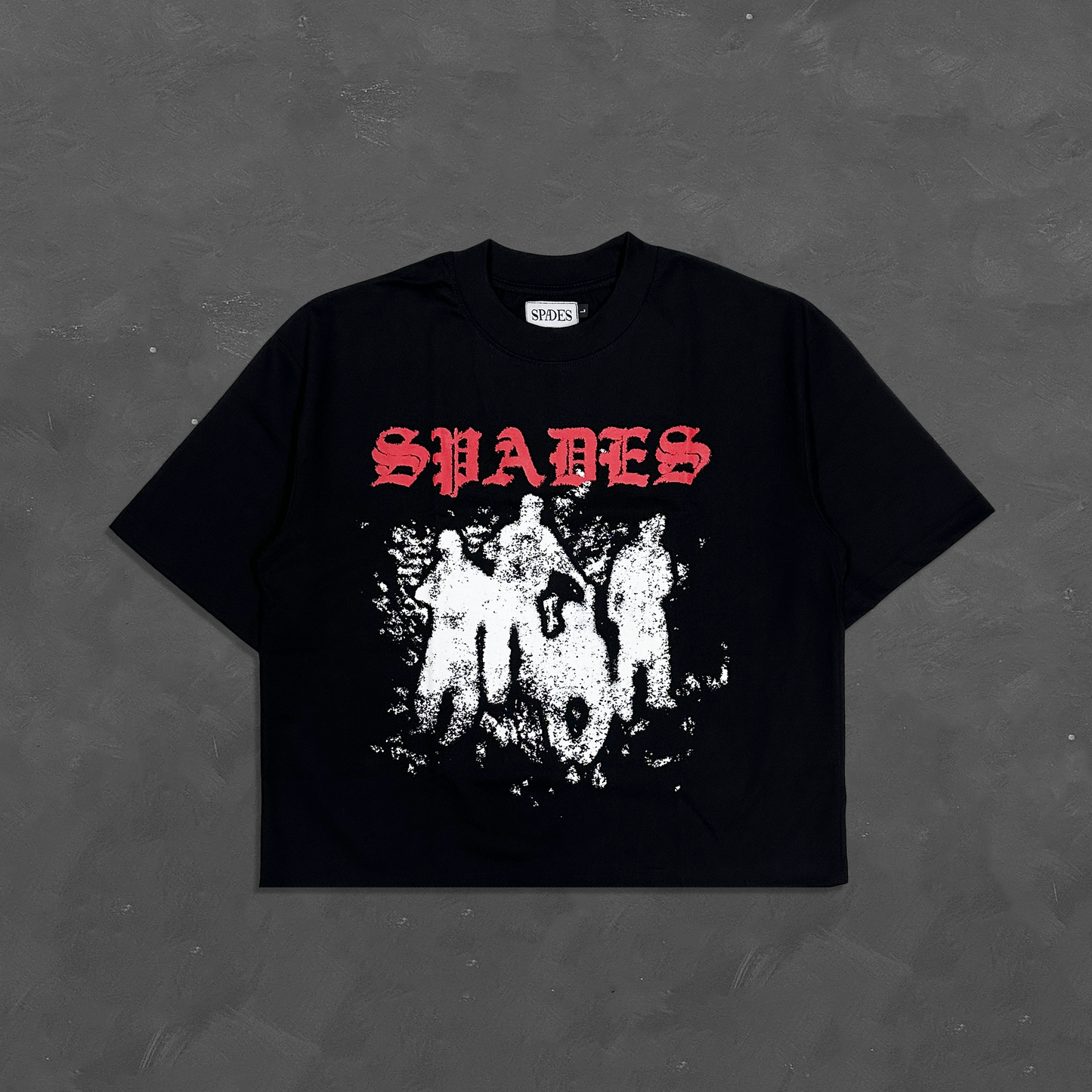 Spades Silent Player Boxy Crop Tee SPADES