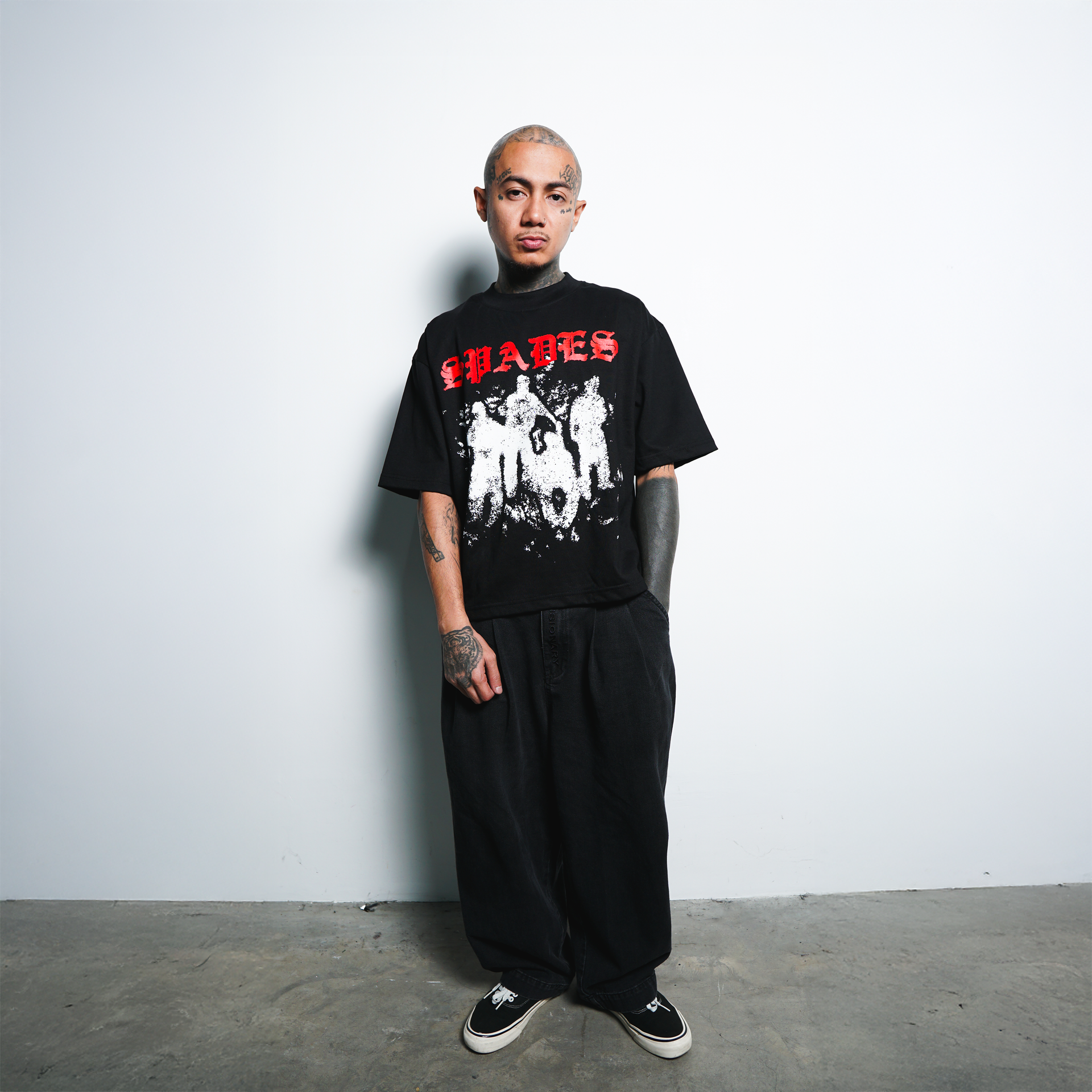 Spades Silent Player Boxy Crop Tee SPADES
