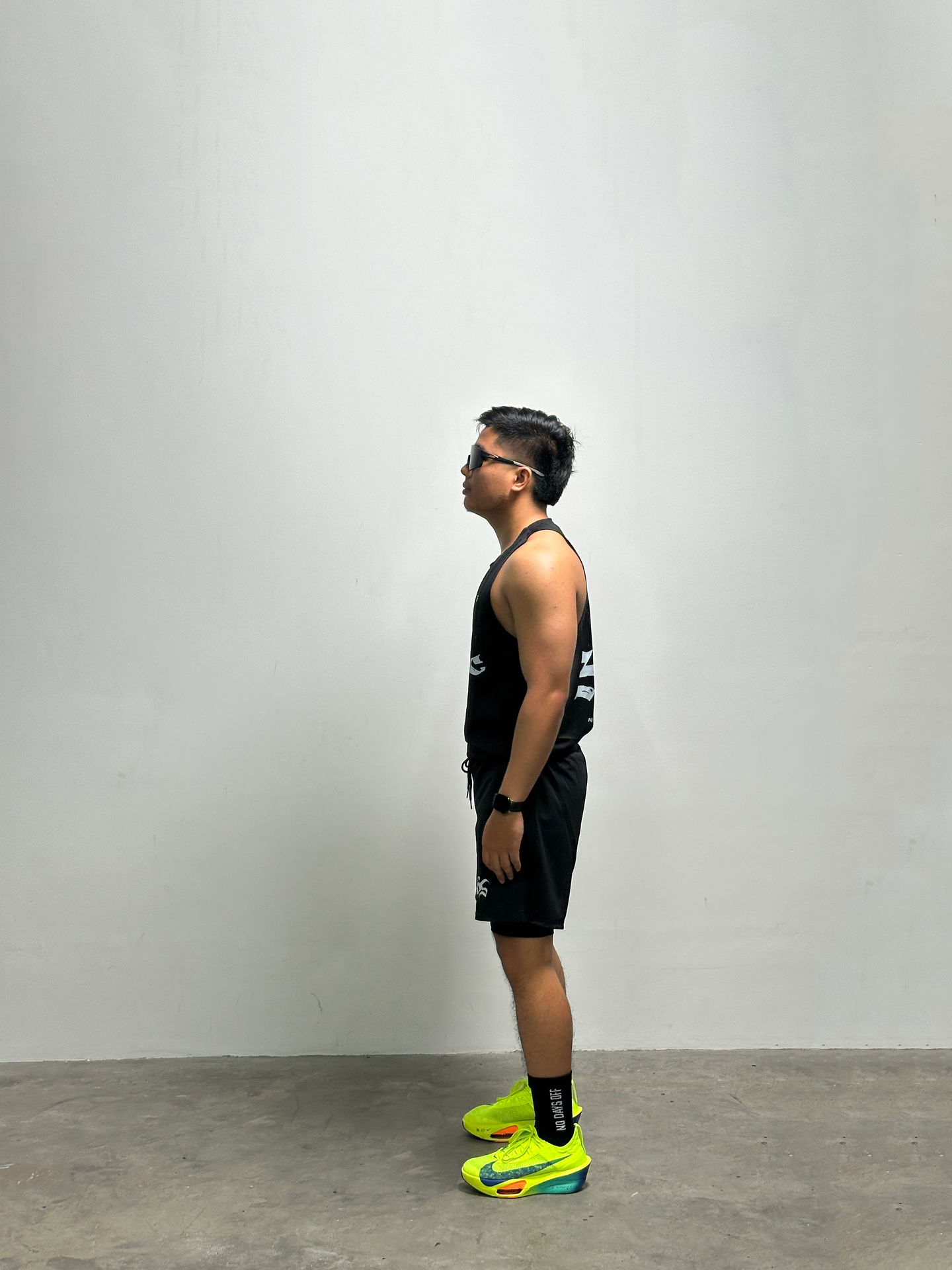 Aspire 365 Series 3 Running Singlet Black ASPIRE