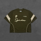 Spades The Mantra Boxy Crop Tee SPADES