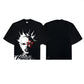 Punk Anarchy Boxy Crop Tee SPADES