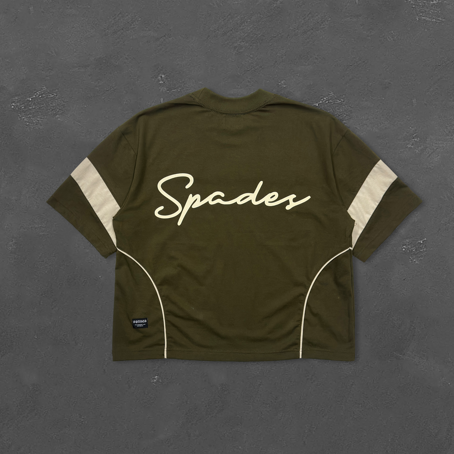 Spades The Mantra Boxy Crop Tee SPADES