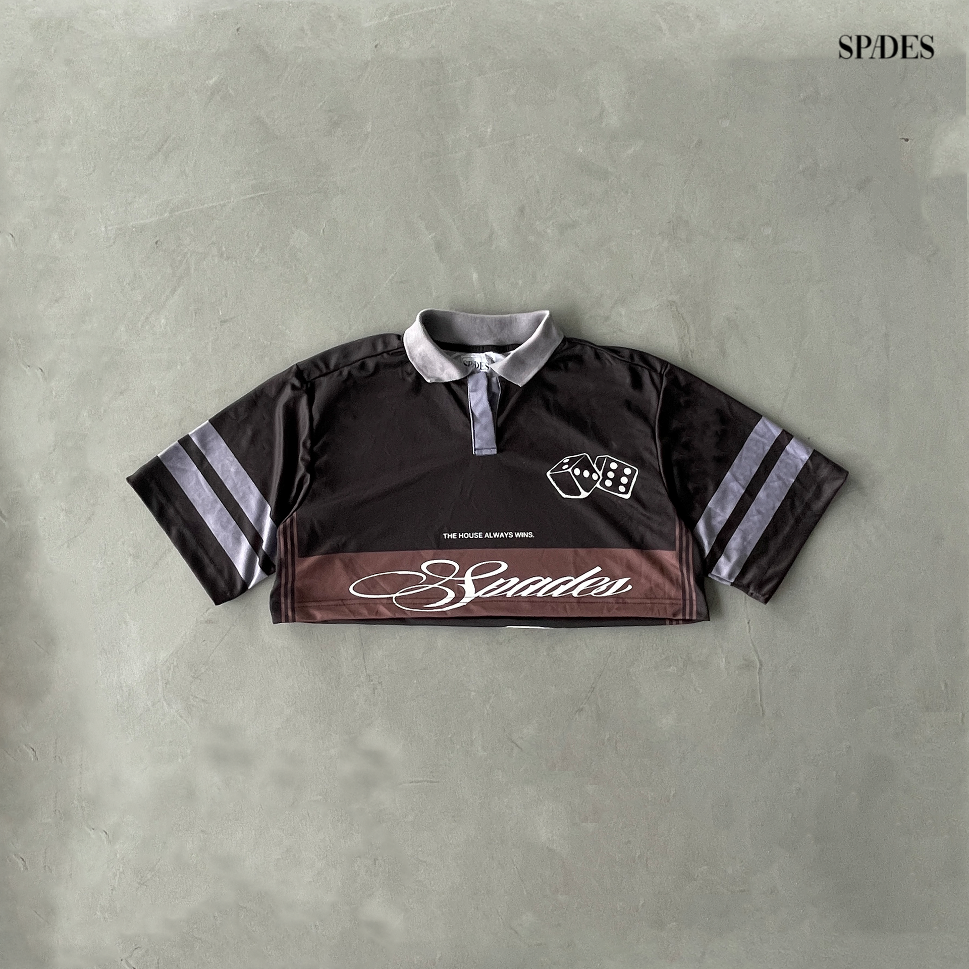 Spades Lady House Wins Jersey Crop top SPADES