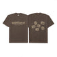 Spades Game On Tee Choco Brown Acid Wash SPADES