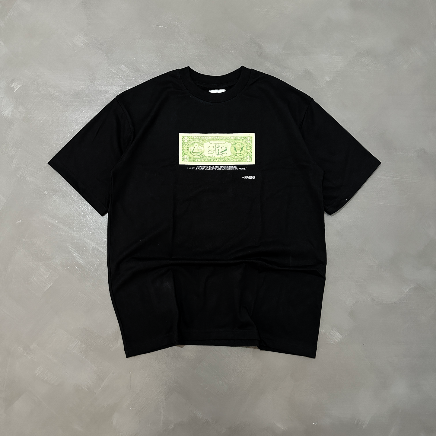 Spades Dollar Black T-shirt SPADES