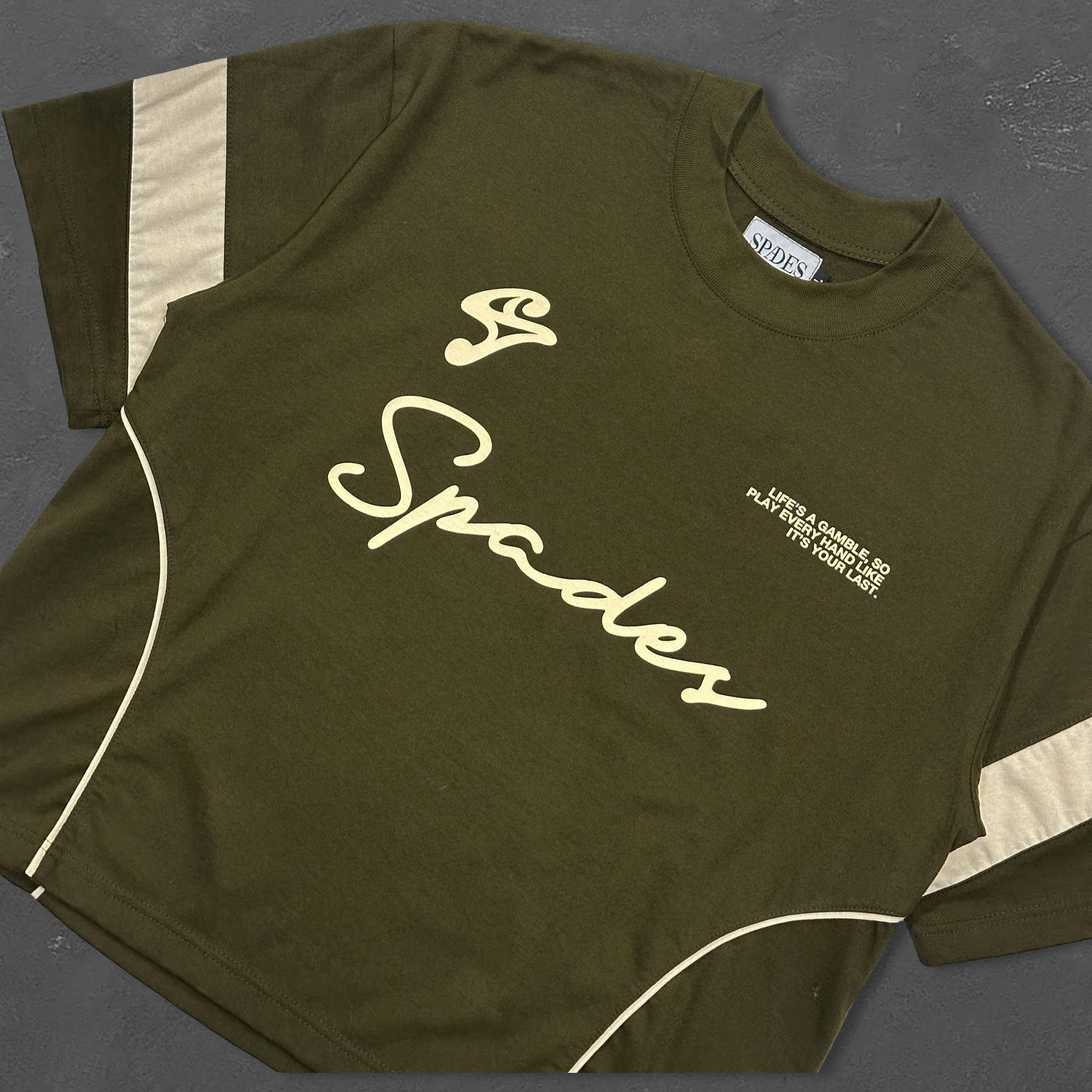 Spades The Mantra Boxy Crop Tee SPADES