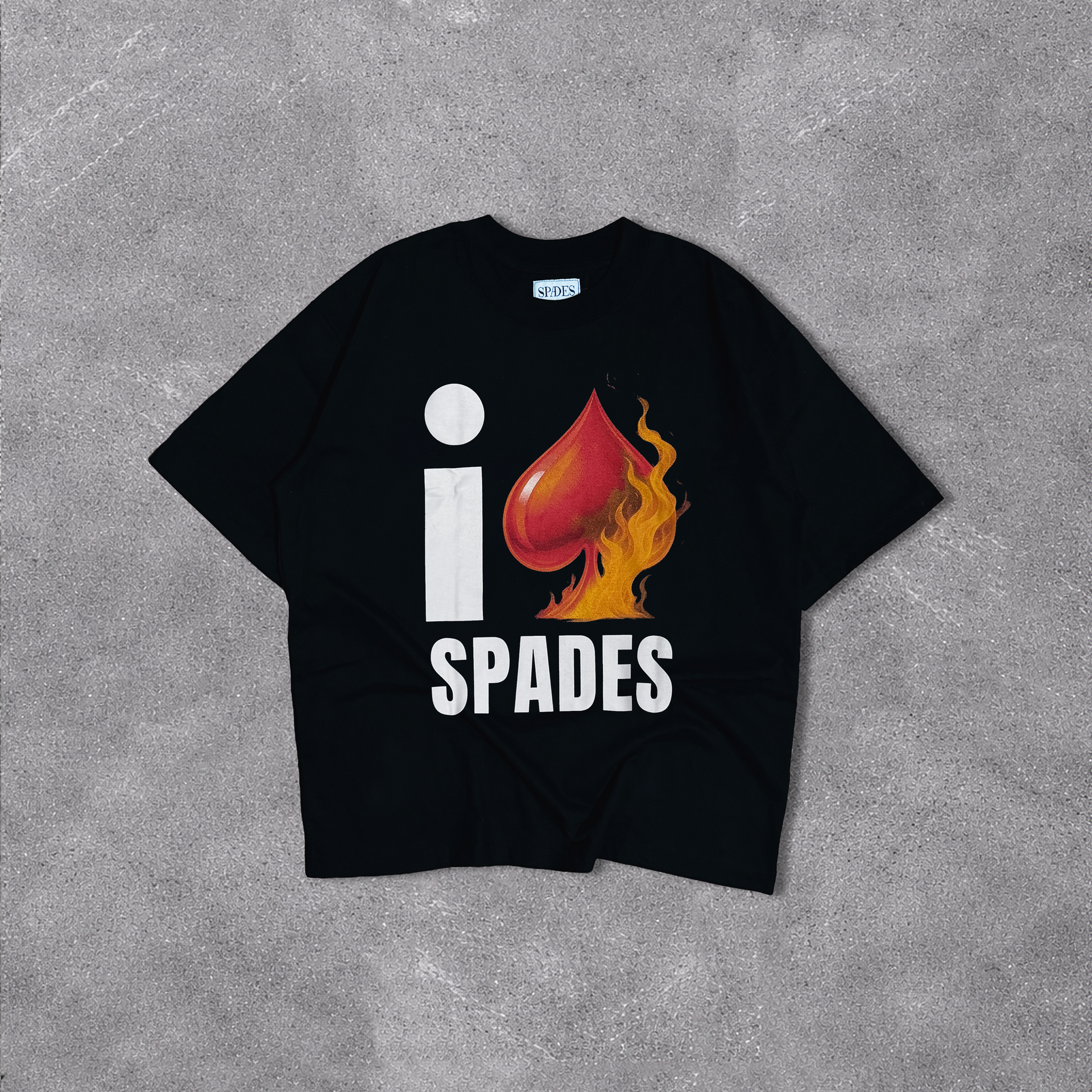 Spades Flaming Love Box Tee SPADES