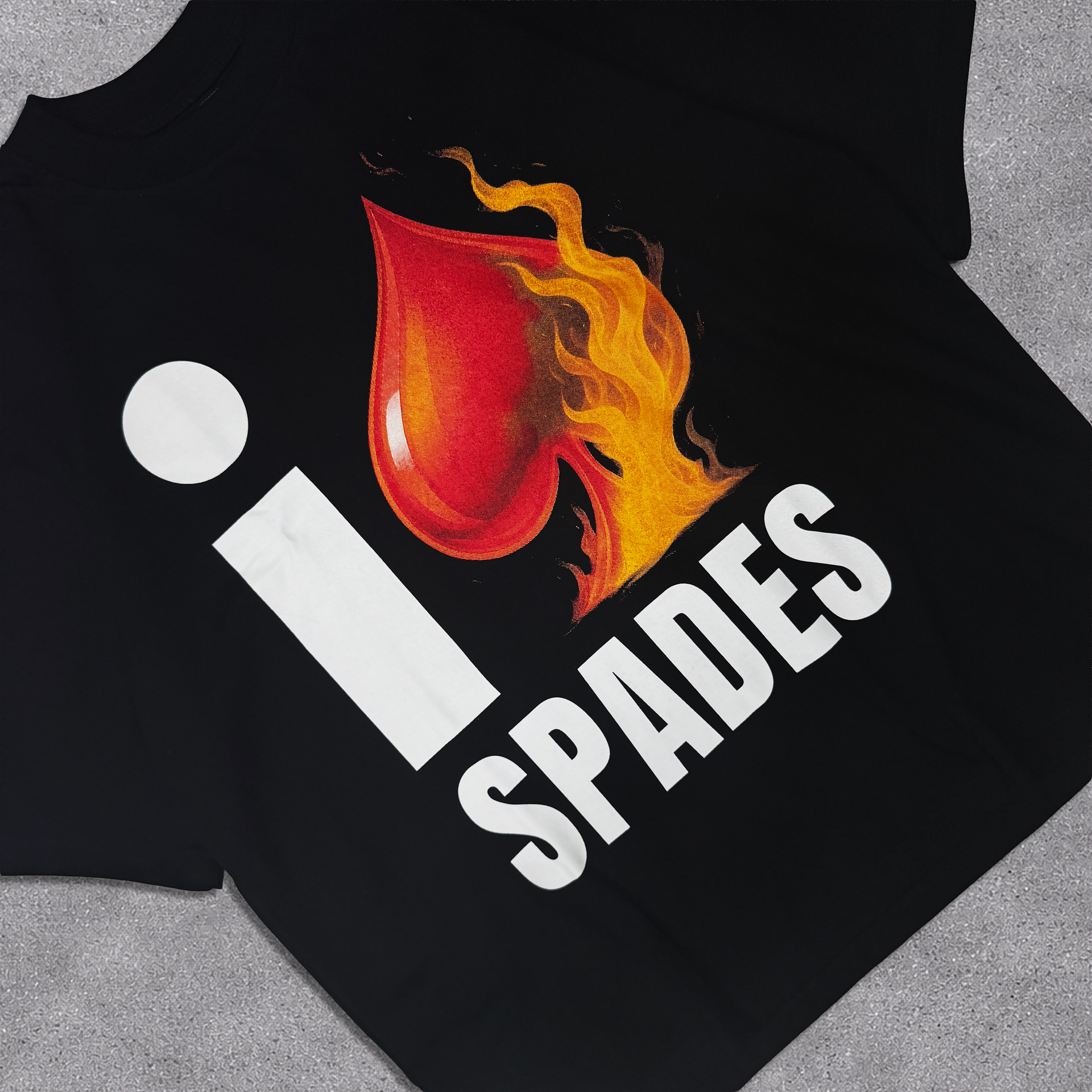 Spades Flaming Love Box Tee SPADES