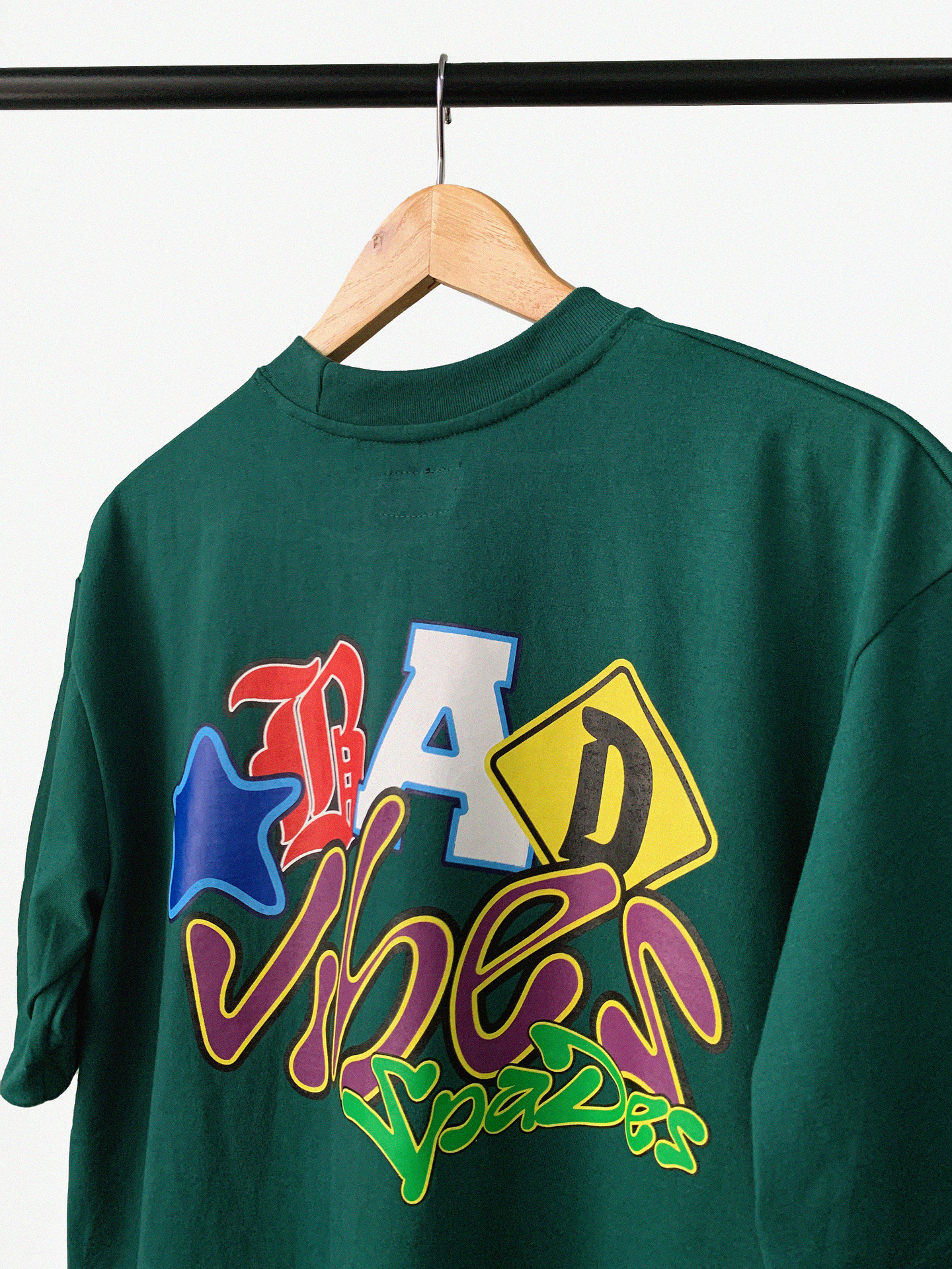 Spades Bad Vibes Bayberry Green T-shirt SPADES