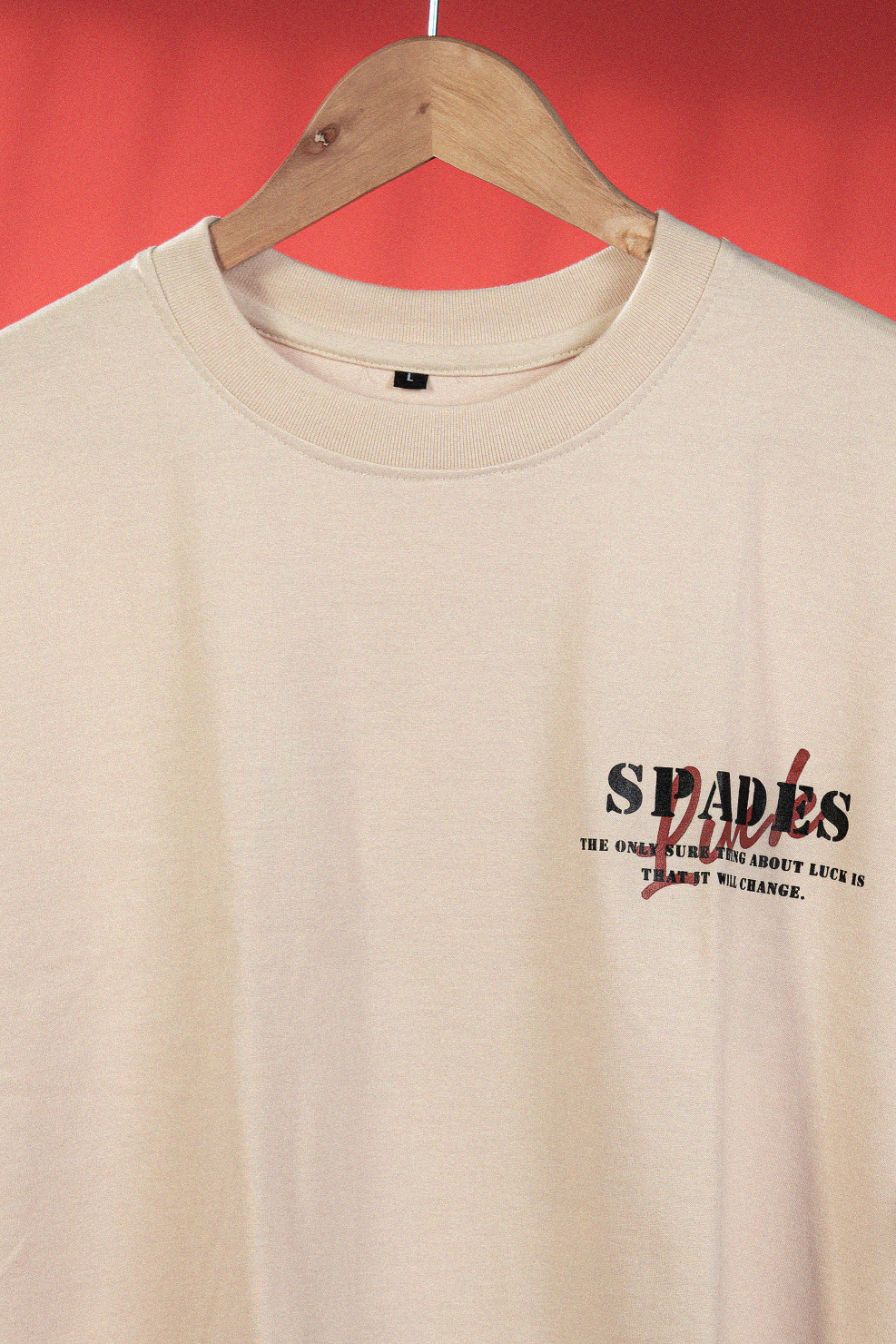 Spades Get My Money Back Crema T-shirt SPADES