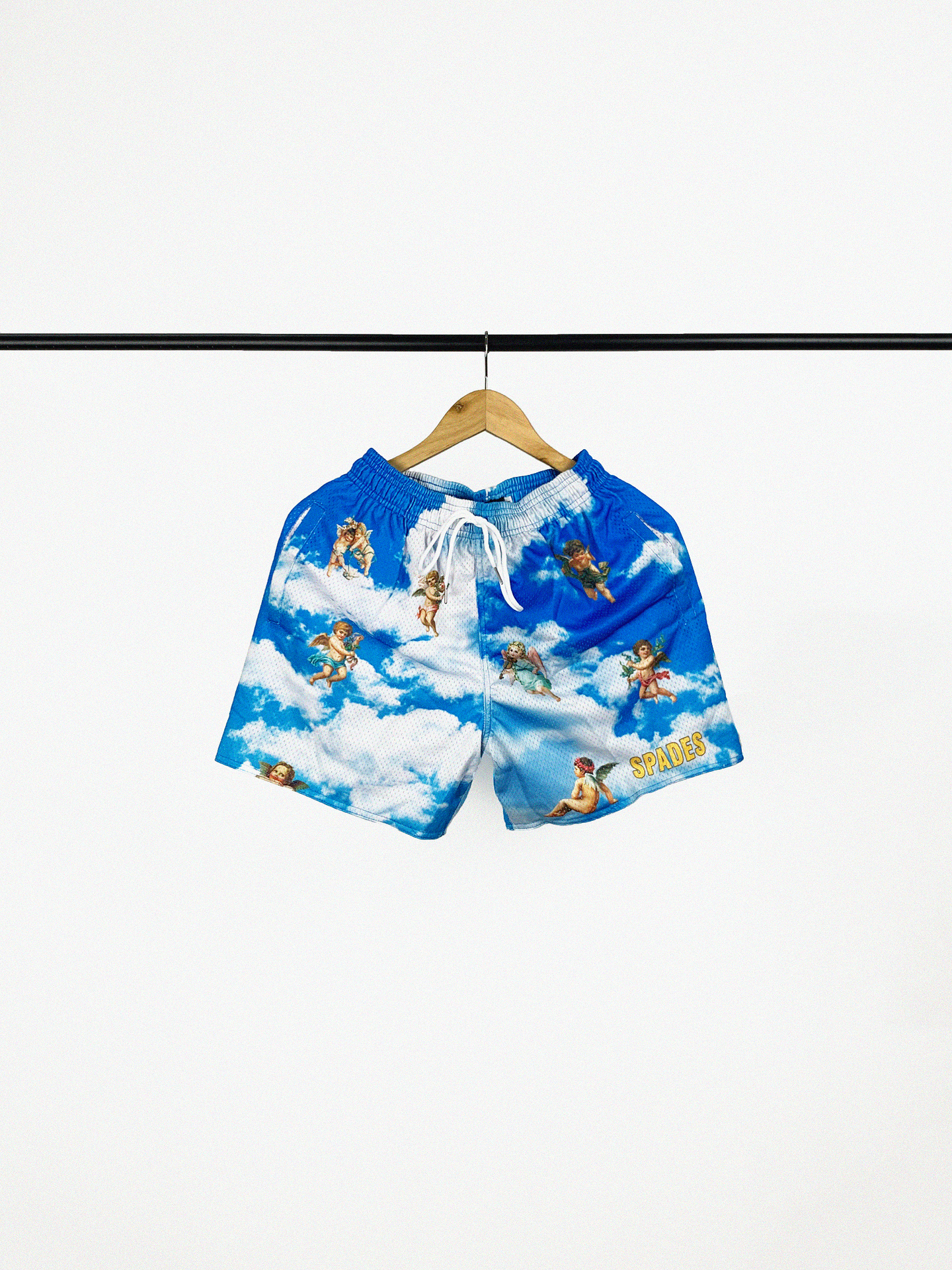 Highest Mesh Shorts Sky Blue SPADES