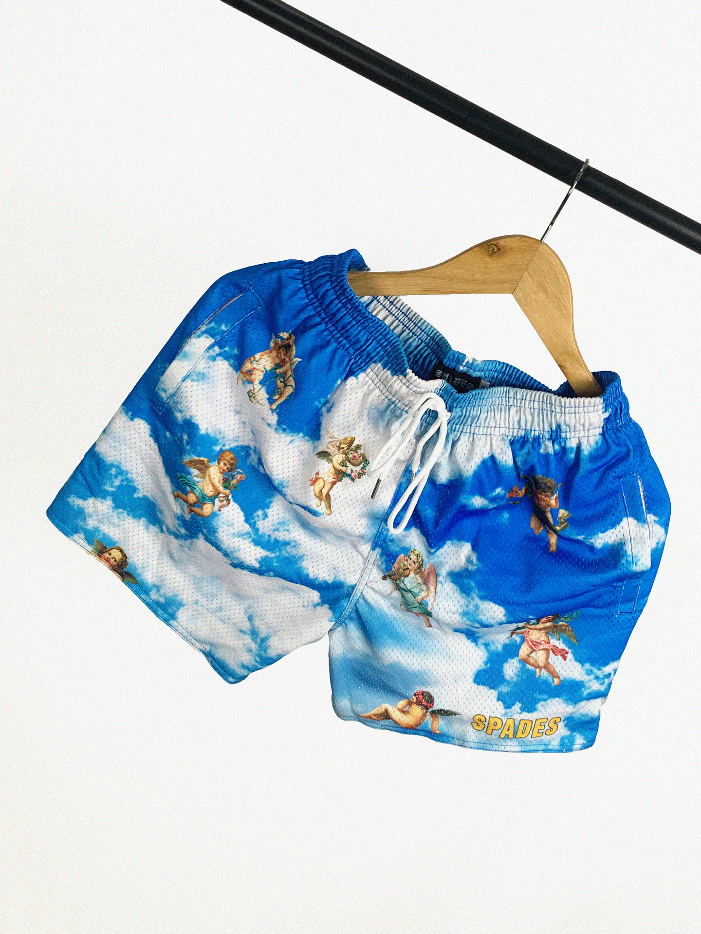 Highest Mesh Shorts Sky Blue SPADES