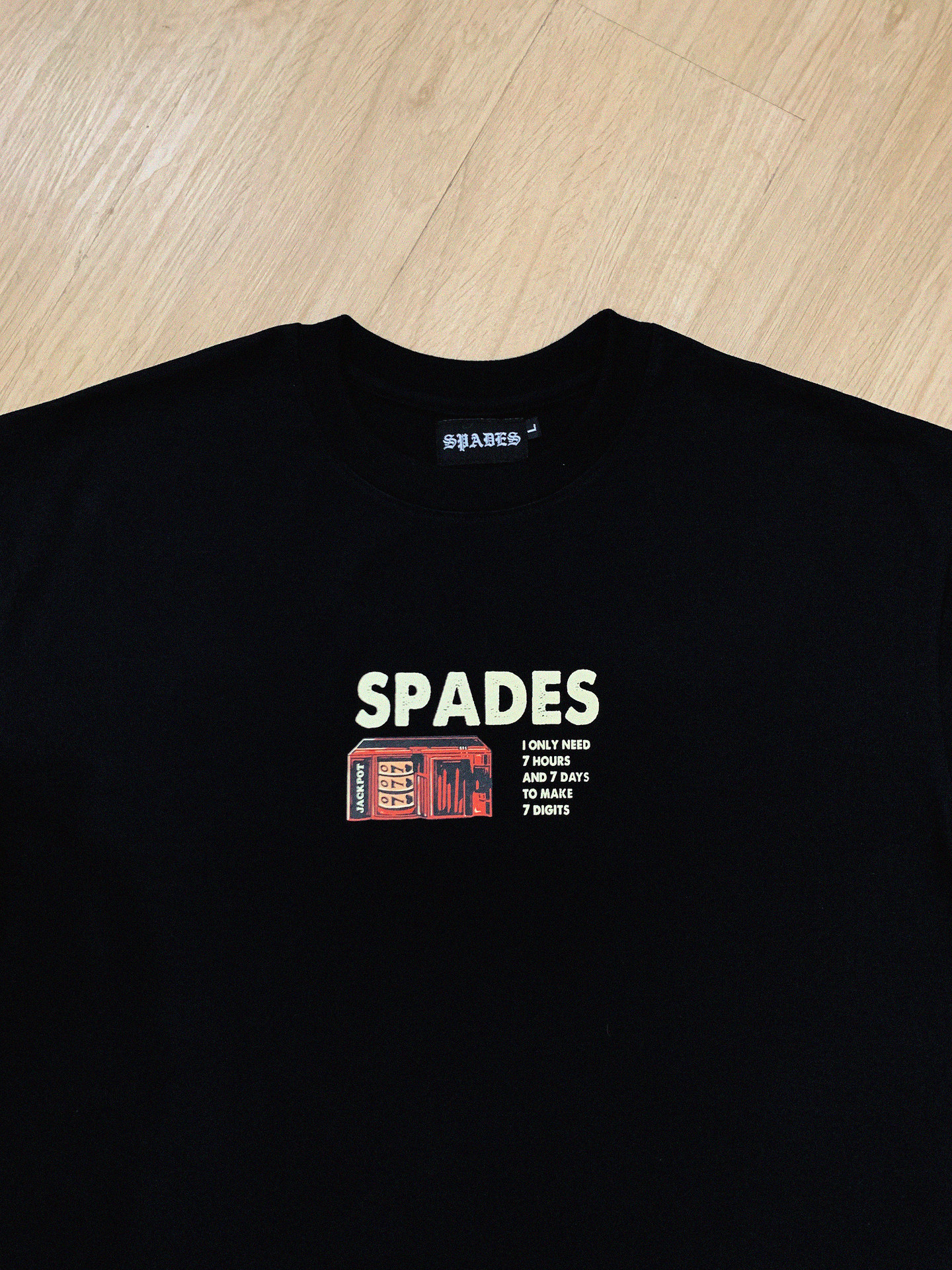 Spades How much Black T-shirt SPADES