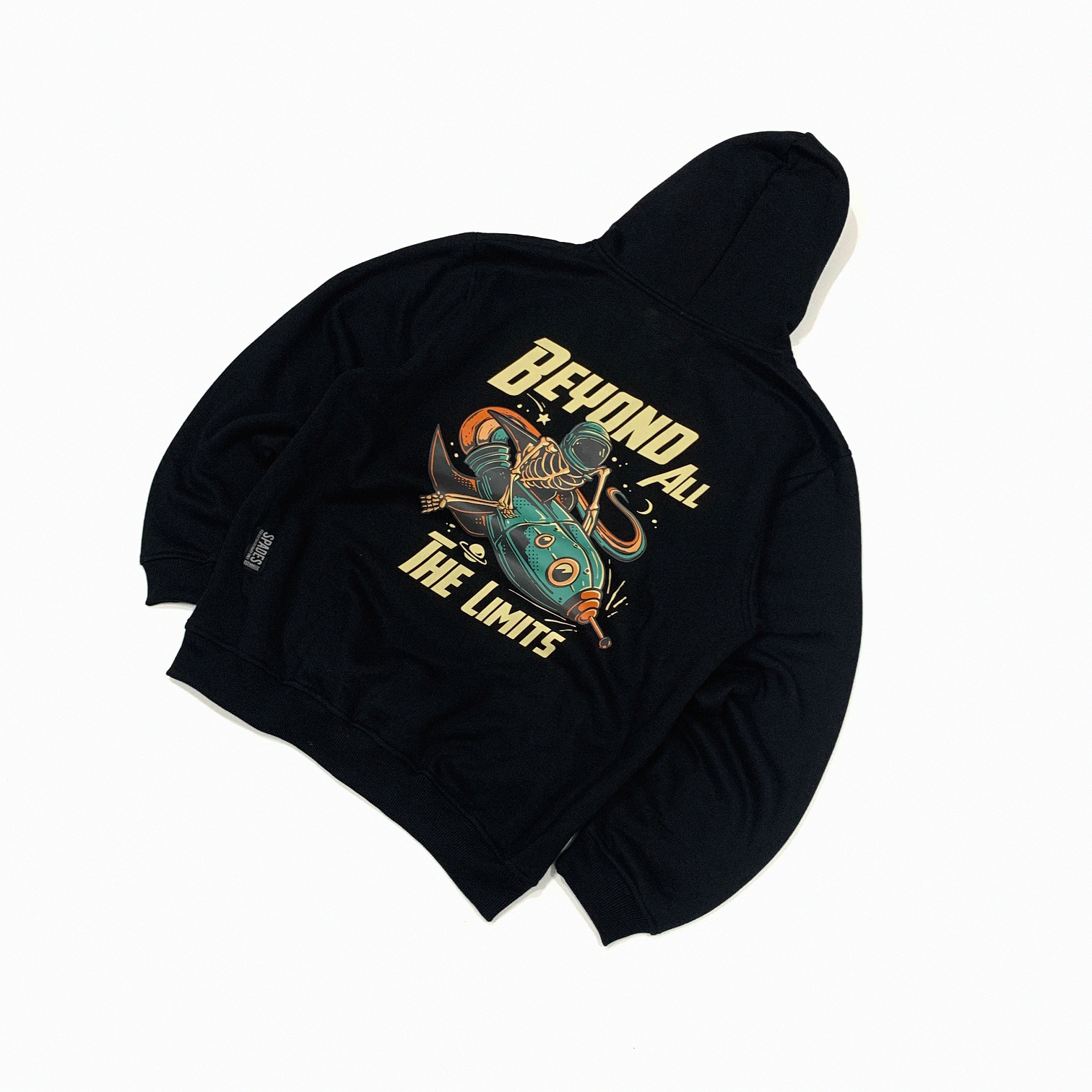 Spades Infinity and Beyond Black Hoodie SPADES