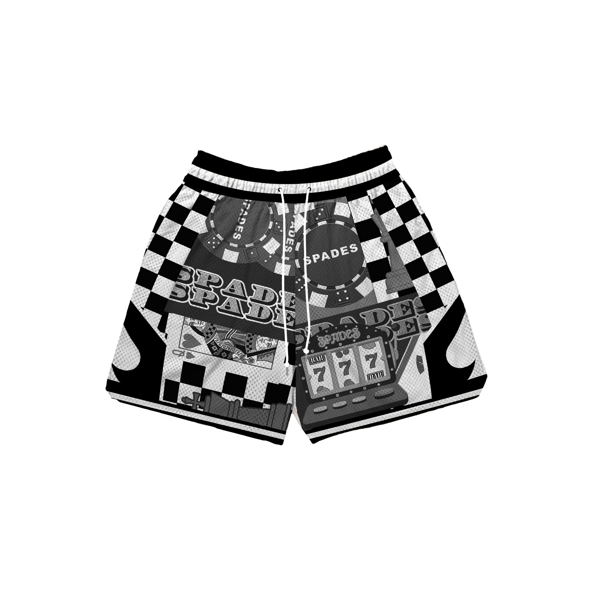 Spades  Risky Roll  Semi Step Mesh Shorts SPADES