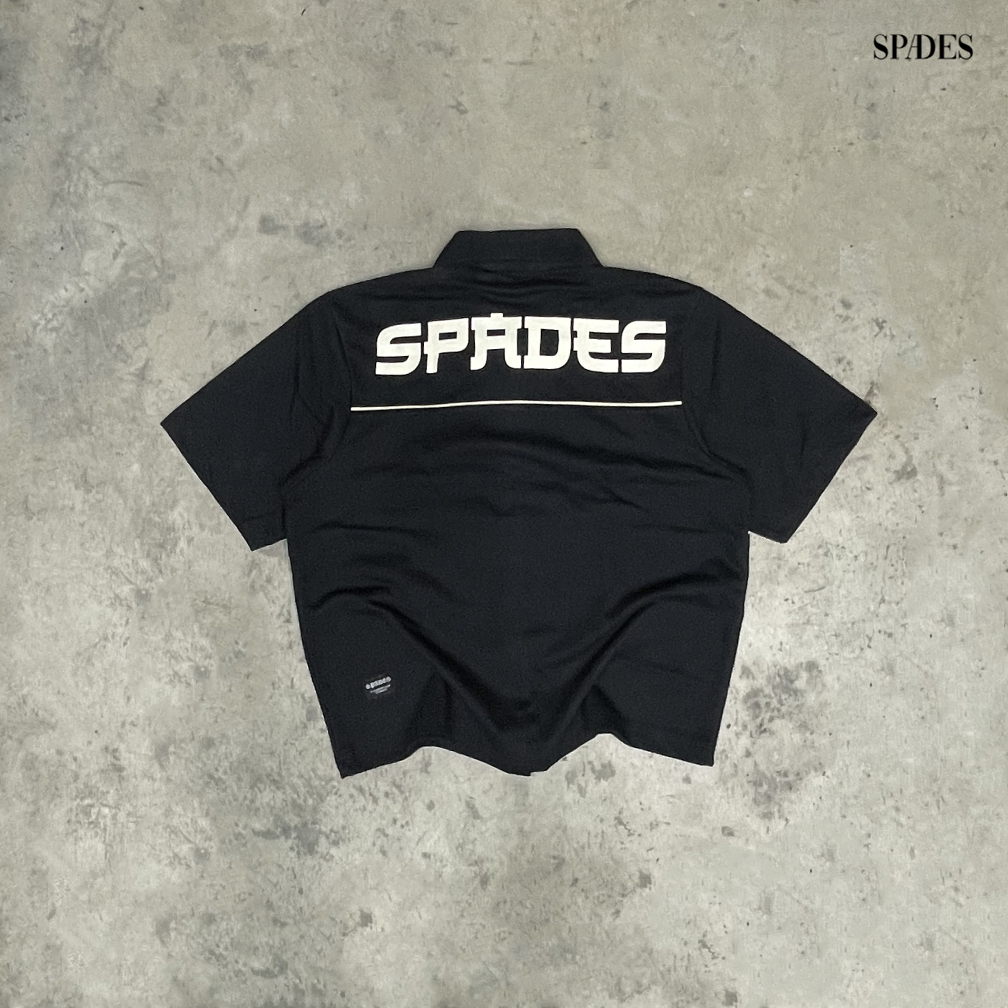 Panel Play Boxy Crop Polo SPADES