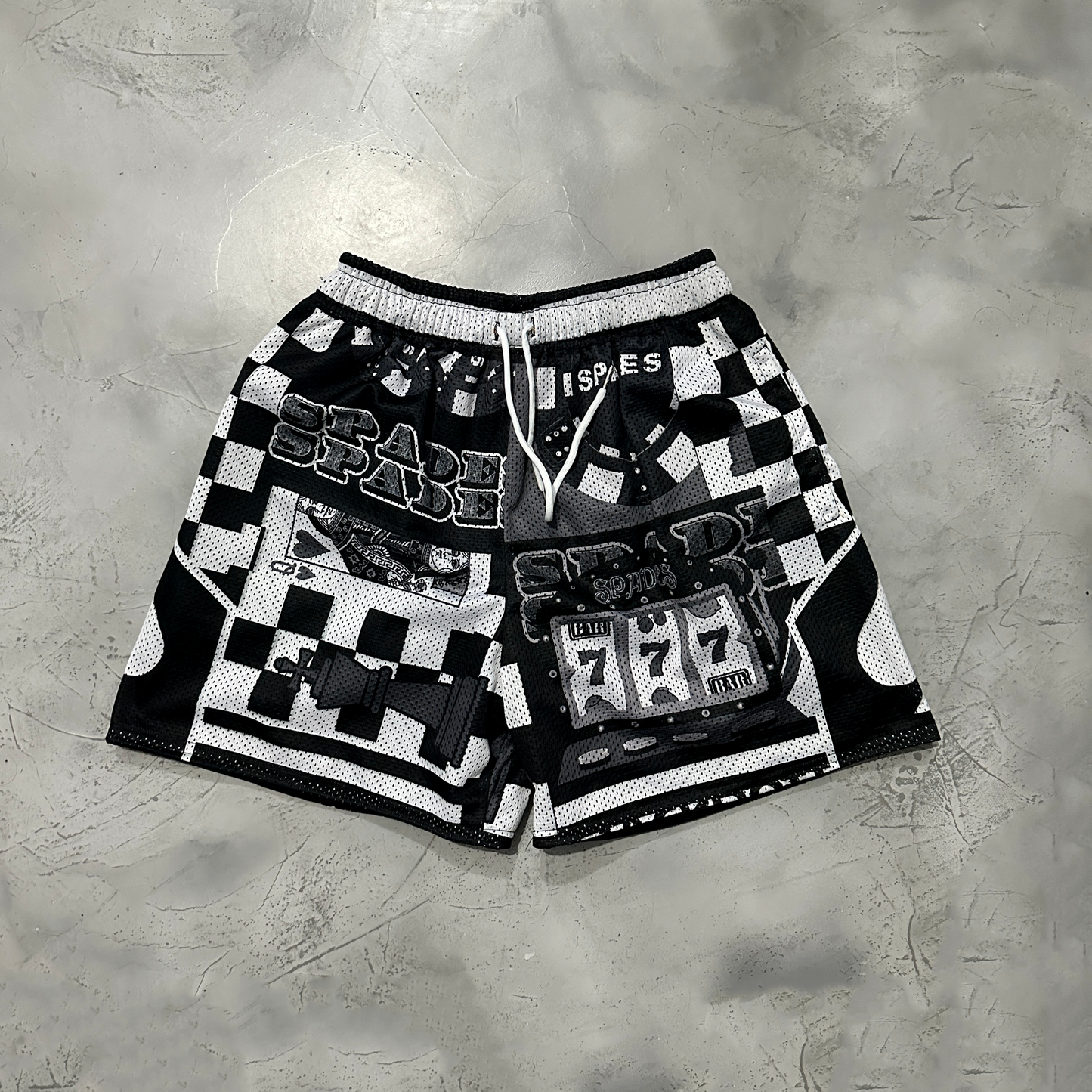 Spades  Risky Roll  Semi Step Mesh Shorts SPADES