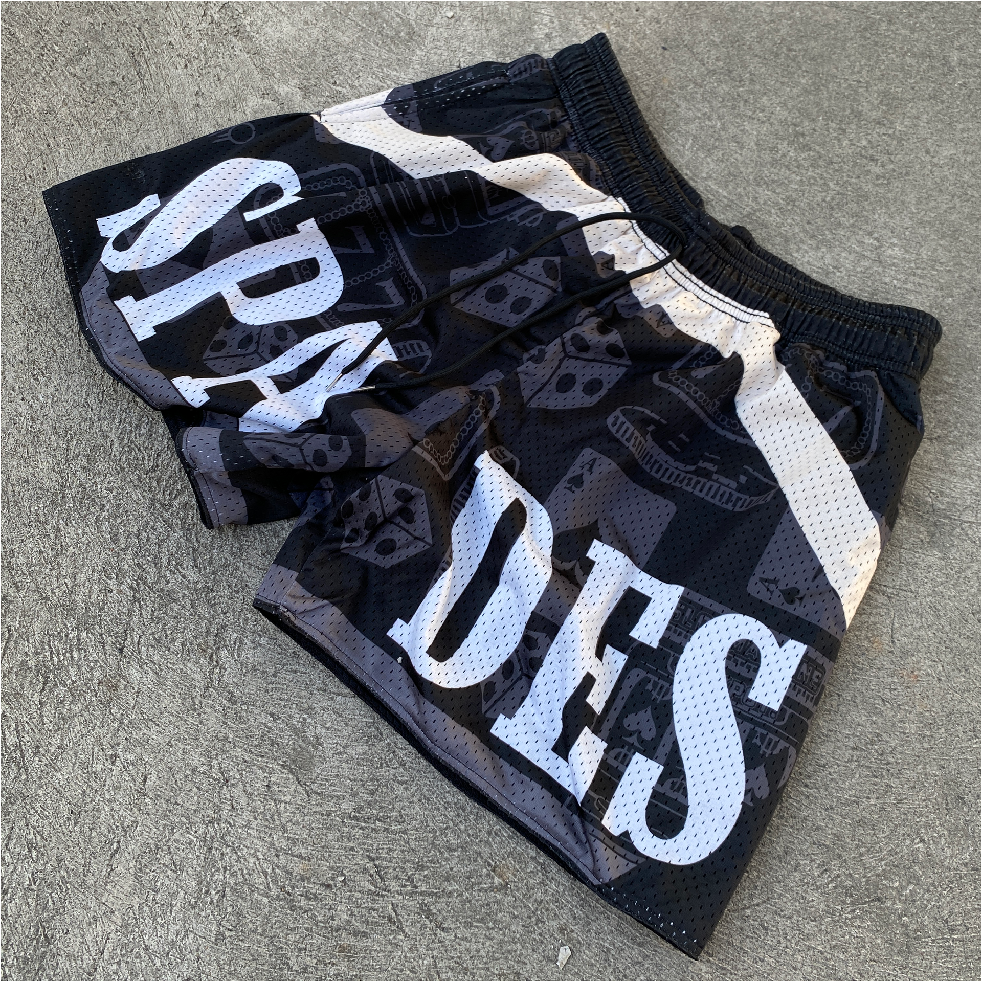 Spades  Cash In Semi Step Mesh Shorts SPADES