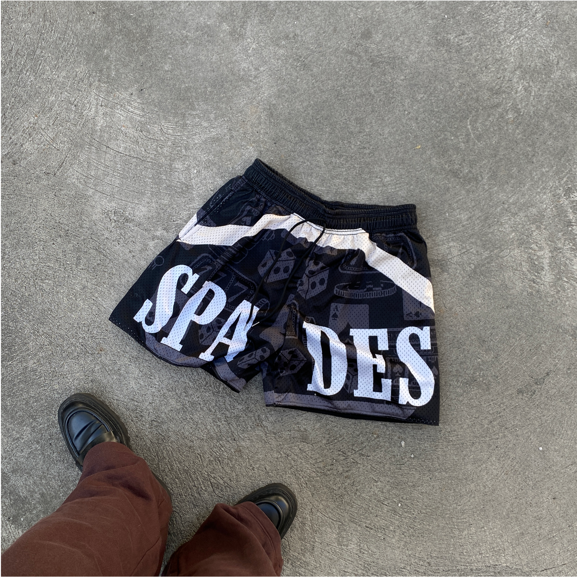 Spades  Cash In Semi Step Mesh Shorts SPADES