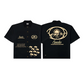 French Terry Full Button Polo SCDD Black SPADES