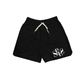 Spades Monochrome Majesty Sweat Shorts in Black SPADES