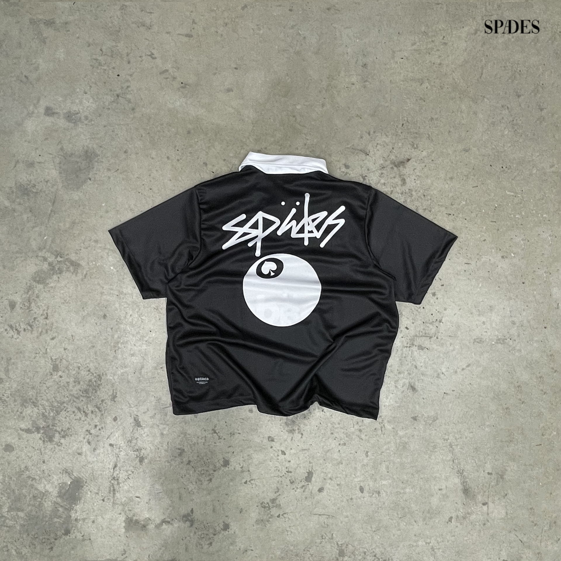 Lion's Gaze Boxy Crop Jersey Polo SPADES