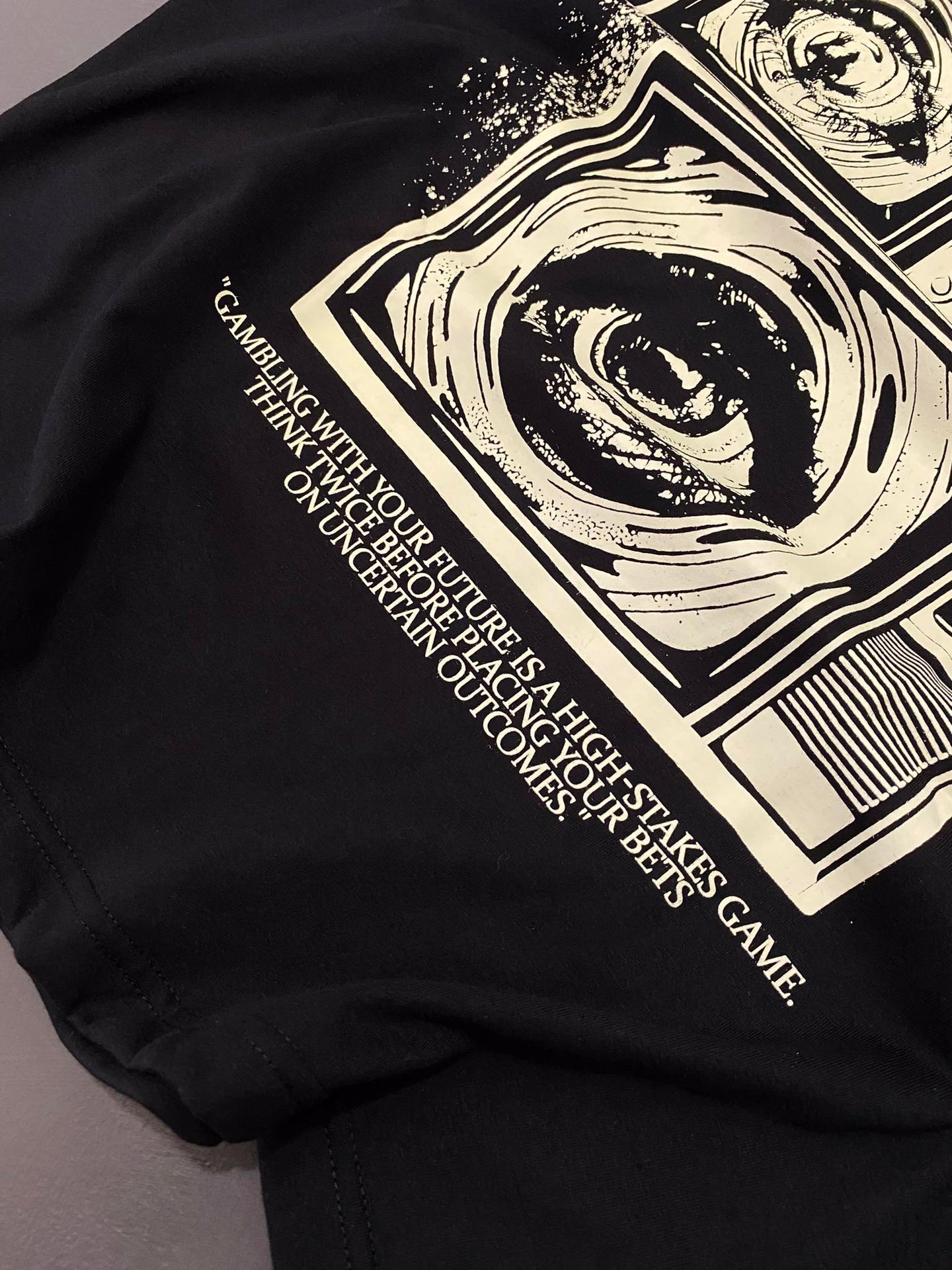 Spades Think Twice Boxy Tee Black SPADES