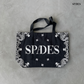 Spades Essentials Bandana Tote Bag Black SPADES