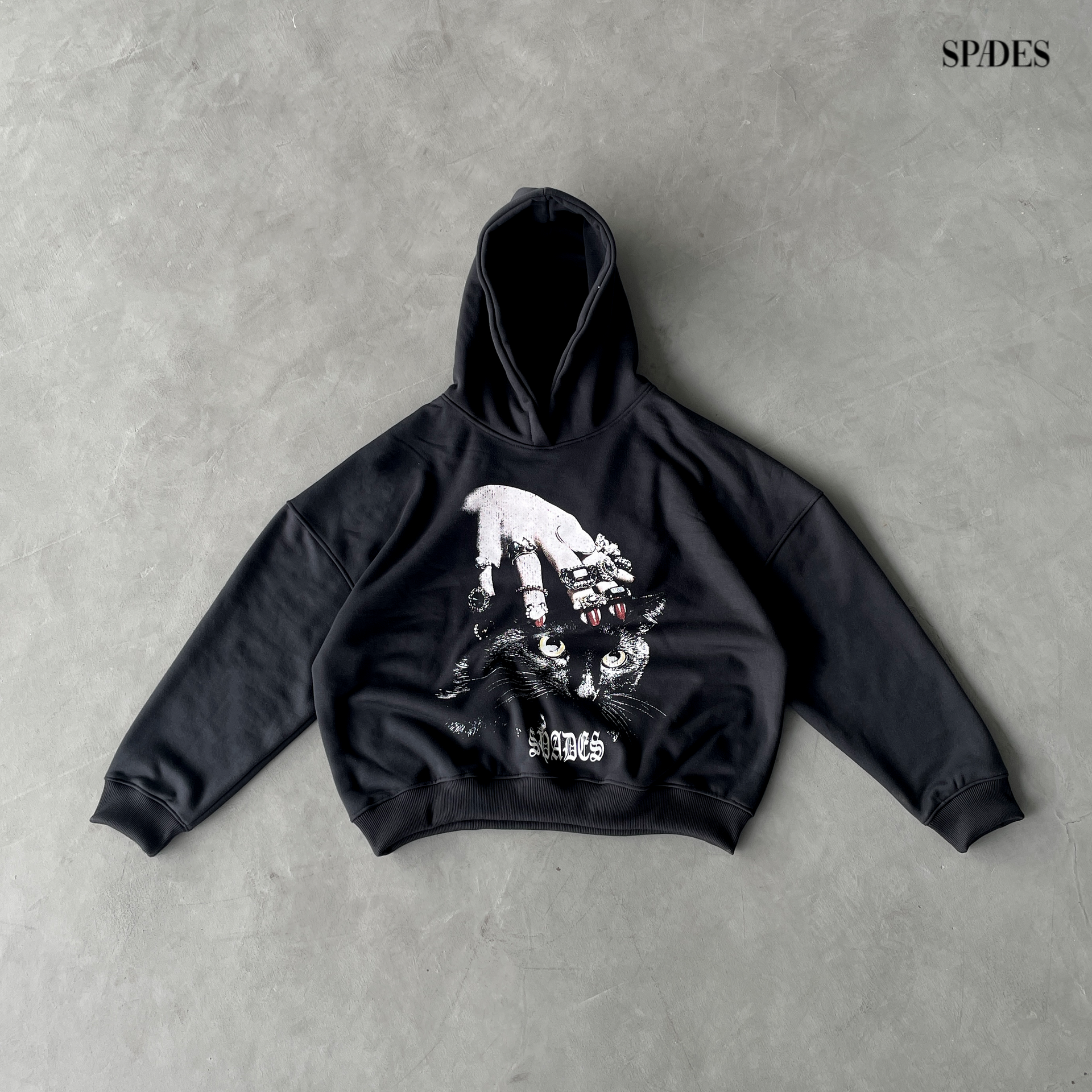 Spades No Superstition Boxy Hoodie SPADES