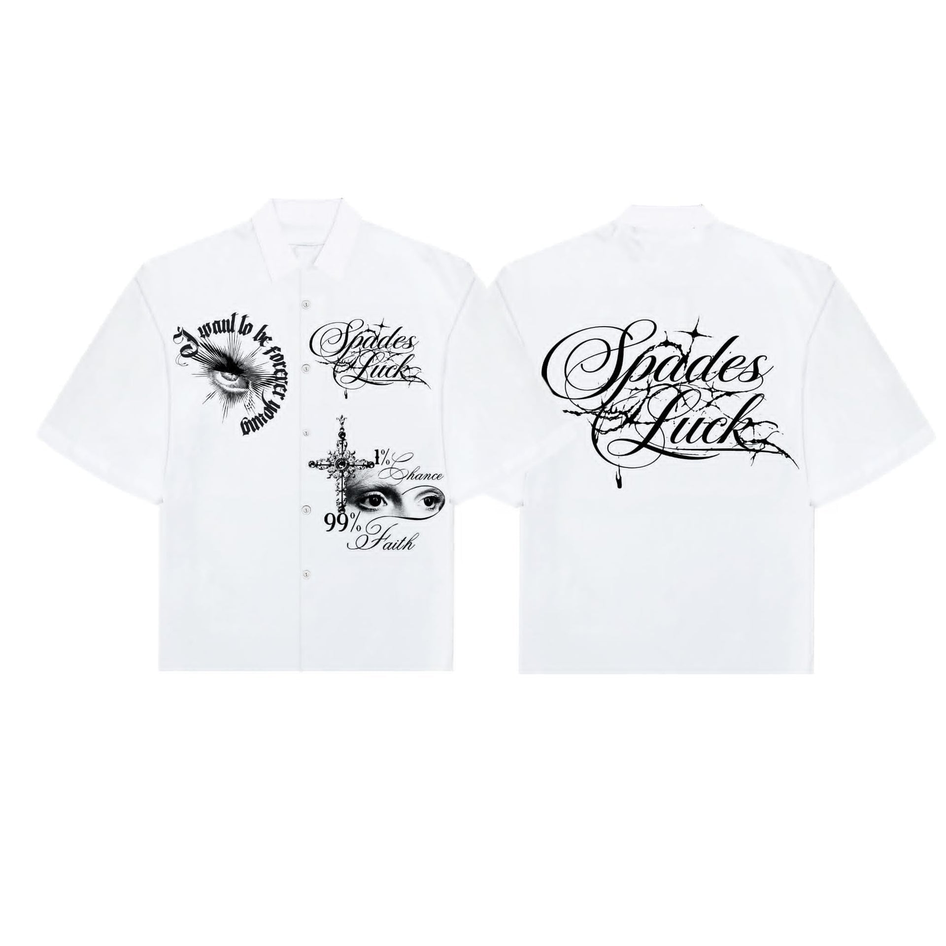 Spades Doctrine Boxy Crop Polo SPADES