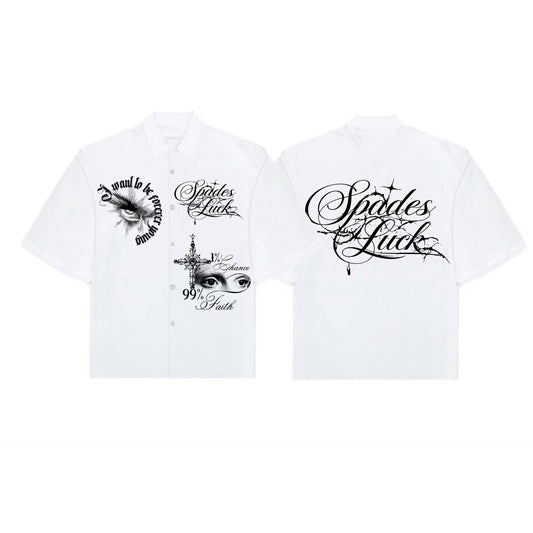 Spades Doctrine Boxy Crop Polo SPADES