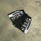 Black Line Hustle Mesh Shorts SPADES